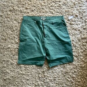 Goodthreads nwt aqua twill shorts 36